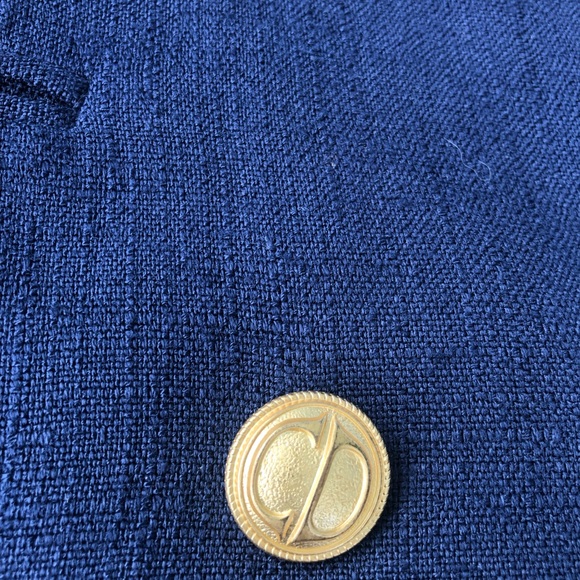 Vintage DIOR Navy Blazer - Picture 7 of 8